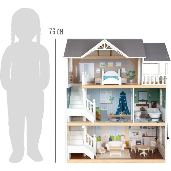 Small Foot Wooden Toys Urban Villa Doll House Playset Collection - Picture 4 of 16
